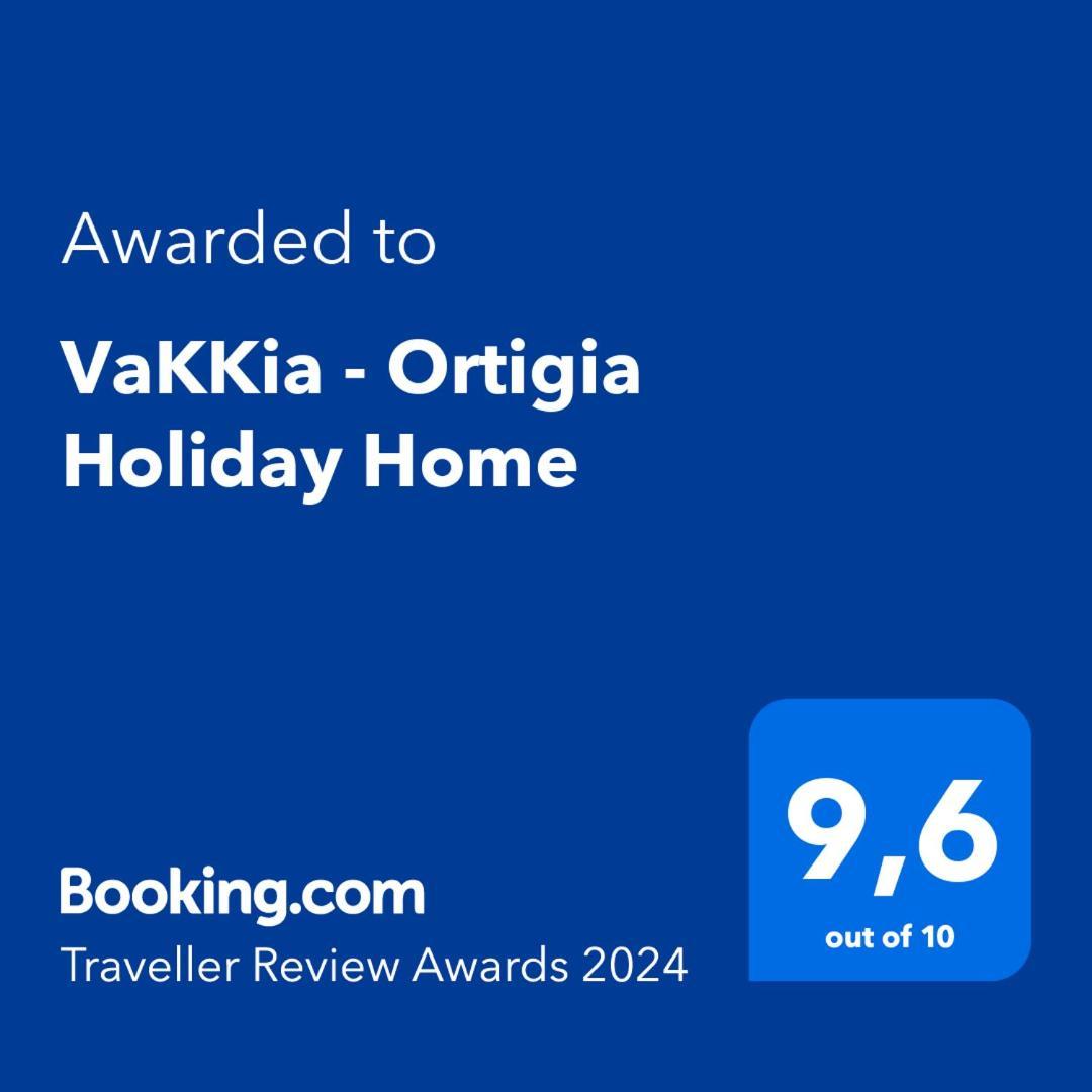 Vakkia - Ortigia Holiday Home Сиракуза Екстериор снимка